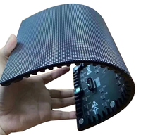 7680Hz Intérieur Couleur P2 Forme Ronde Cylindre Colonne Cercle Mur Vidéo GOB Écran Flexible Courbe Circulaire LED Panneau