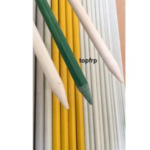 Frp Pultrusion Profile Fiberglass Round Tube/Rods For Garden Tools