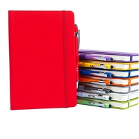 Carnet en similicuir rigide personnalisé avec logo, sangle de maintien, reliure sans fil, bloc-notes épaissi, agenda professionnel, 100 feuilles