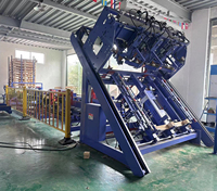 Machine d'assemblage de palettes en bois entièrement automatique, ligne de production de palettes en bois euro avec palettiseur