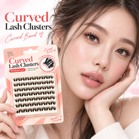 Yiernuo Cils DIY faits main pour bouquets de cils, prêts pour les soirées, volume, longueurs mixtes, plateau, forme œil, courbés, pour maquillage de soirée romantique