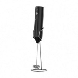 Mousseur à lait rechargeable à 3 vitesses, mélangeur de boissons manuel, mousseur à café portable pour café, lattes, cappuccino - Product Image 1