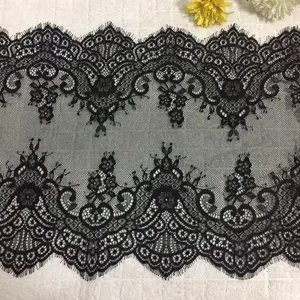 Hechun factory make durable nylon elastic lace trim for underwear