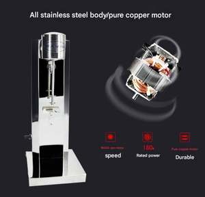 Machine Commerciale Professionnelle pour Boissons : Mélangeur Double Tête pour Thé au Lait et Milkshake, Machine Automatique de Fabrication et de Vente de Milkshake Glacé - Product Image 2