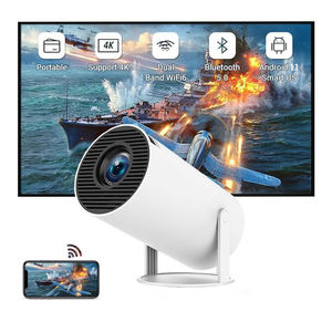Mini projecteur DCOLOR HY300 Android 12 200 Lumens 720P 4K LED portable HIFI stéréo Wi-Fi pour les entreprises et l'éducation - Product Image 6