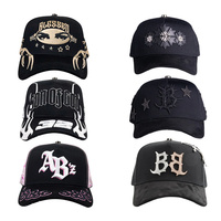 Gorras de Béisbol Bordadas Personalizadas al por Mayor G5 Maestro Shifu Vintage de Nylon de Cinco Paneles con Cierre Ajustable y Chip