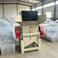 Penghancur Plastik Mobile Kecil untuk Daur Ulang Botol Plastik Bekas dan Lembaran Plastik ABS