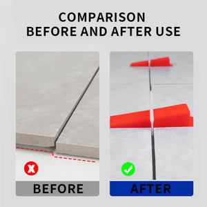 Système innovant de nivellement de <span class=keywords><strong>carrelage</strong></span> utilisant des clips en plastique réutilisables <span class=keywords><strong>pour</strong></span> éliminer les aspérités sur les - Product Image 3