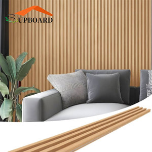 Panneau mural WPC intérieur, revêtement décoratif moderne pour la maison ou le bureau, imperméable - Product Image 2