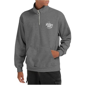 <b>Men's</b> Casual Lightweight Breathable Terry <b>Pullover</b> Hoodie Long Sleeve <b>Jacket</b> Color Spliced Polo Collar Autumn Printed - Product Image 2