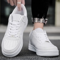 Baskets blanches classiques pour hommes, chaussures de sport décontractées et tendance, légères et respirantes, unisexe, petites chaussures blanches pour toutes les saisons 2026