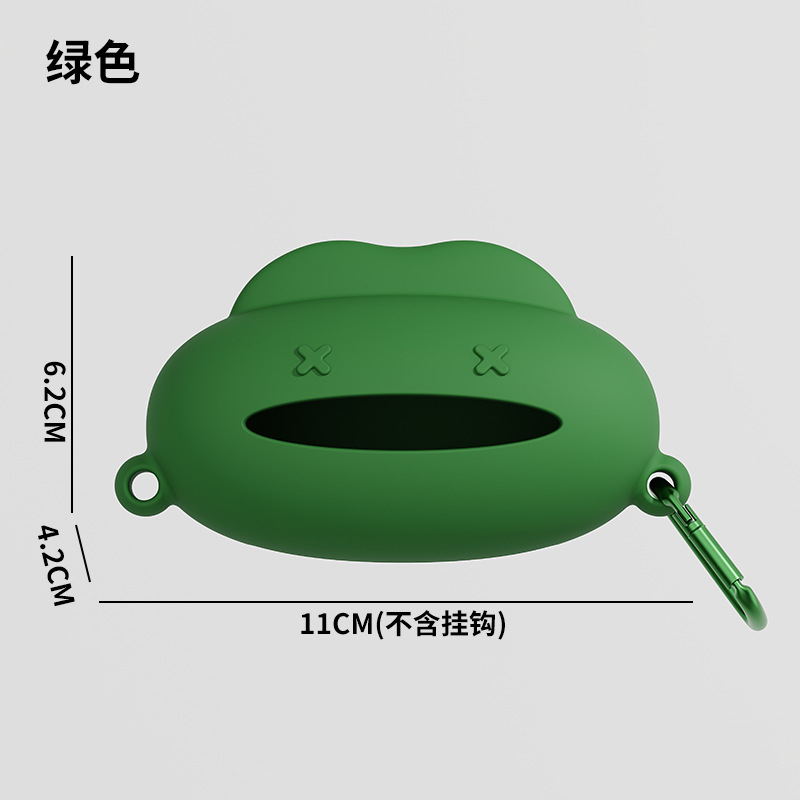 Silicone parts green