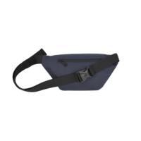 Nouveau style, sac de poitrine unisexe de couleur unie, léger, portable, pour voyage en extérieur, sac banane étanche en polyester avec fermeture éclair