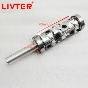 LIVTER LC03011 Hartmetalleinsatz-Unterputz verkleidung mit unterem Lager x 1/2 "Schaft x 65mm Schneid länge Fräser