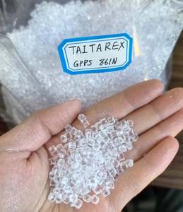 Granules de résine GPPS en plastique de haute qualité Matière première plastique GPPS 861N Transparent utilisé pour l'application domestique - Product Image 2
