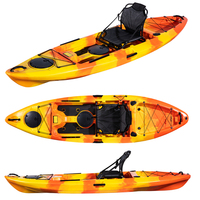 Kayak LSF, best-seller, 3 m, 1 personne, kayak à pagaie, bateau de pêche pour la mer et les sports de plein air, grande capacité, en HDPE