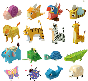 Hot Selling Origami 3d Handmade Paper Creative Toys for Girls and Boys Ages 8-12