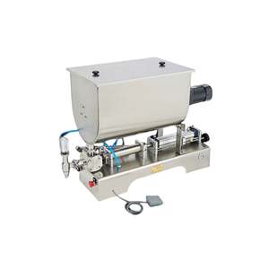 Machine de remplissage horizontale automatique et manuelle pour sauces, beurre de cacahuète, miel, confiture, crème, huile, sachets en verre et poches, avec composant moteur principal - Product Image 4