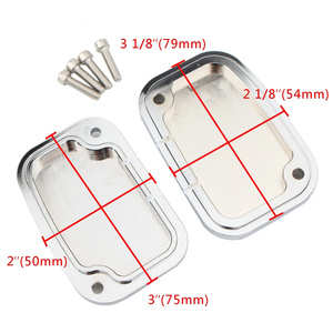 Racepro – couvercle <span class=keywords><strong>de</strong></span> maître-<span class=keywords><strong>cylindre</strong></span> <span class=keywords><strong>de</strong></span> <span class=keywords><strong>frein</strong></span> <span class=keywords><strong>de</strong></span> moto pour <span class=keywords><strong>Harley</strong></span> Touring Electra Street Glide Road King - Product Image 6