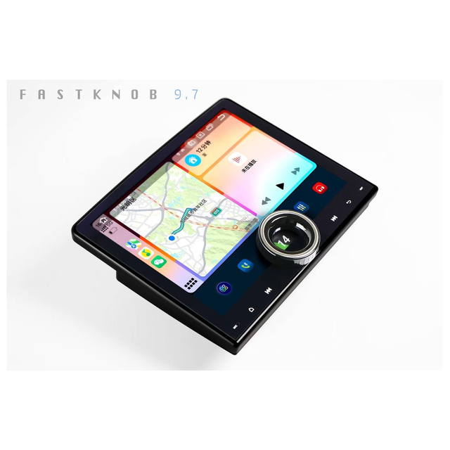 9.7 Inch High Quality Single Knob Android Screen Android Auto System Multi-function Stereo Player Car DVD Player