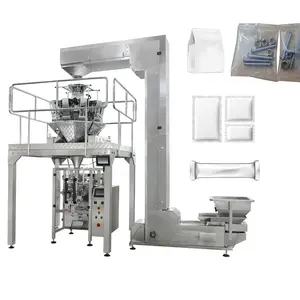 Vertical automatic counting packing machine for iron wire nails screws