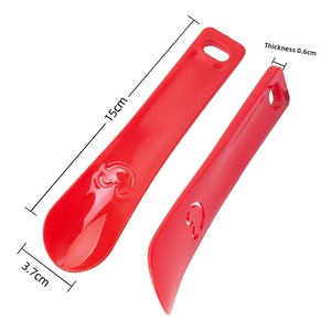 Chausse-pied en plastique mini portable avec visage souriant, aide à l'enfilage des chaussures, pour la maison, petit cadeau - Product Image 6