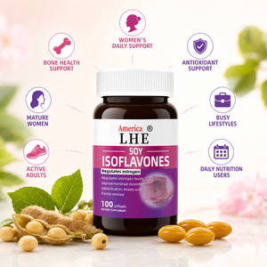 Suplemento de Isoflavonas de Soya Shecome Personalizado, Regula los Niveles, Mejora la Salud Menstrual, Cápsulas Blandas de Isoflavonas de Soya - Product Image 3