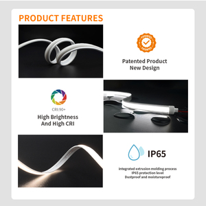 Mới được thiết kế 12 mét rộng linh hoạt kỹ thuật số <span class=keywords><strong>RGB</strong></span> COB <span class=keywords><strong>LED</strong></span> Strip nâng cấp dải ánh sáng với <span class=keywords><strong>LED</strong></span> tuyến tính Chiếu Sáng IP65 dải ánh sáng - Product Image 5