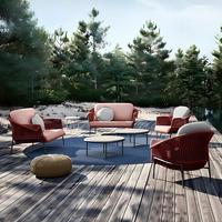 Ensembles de mobilier d'extérieur en métal : chaises, tables, tables basses pour patio, combinaisons pour cour et balcon, ensembles de jardin, mobilier d'extérieur design pour hôtels