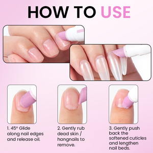 Private Label Clean <b>Cuticle</b> Line <b>Remove</b> Hangnails Dead Skin No Spill Deep Hydrate Soften Nourish Vitamin E <b>Cuticle</b> Oil Pen - Product Image 4