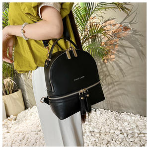 Nueva moda Simple ocio moda hombro mochila estilo coreano Color sólido ligero lujo gran capacidad mochilas de viaje - Product Image 5