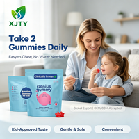 Gummies Naturelles XJTY avec GABA et Antioxydants pour l'Amélioration Naturelle de l'Humeur et le Soulagement du Stress - Complément Alimentaire pour Adultes