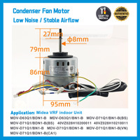 Moteur de ventilateur d'intérieur Midea YDK43-4 YDK43-4A YKT-43-4-1, moteur de soufflerie AC, moteur de ventilateur de condenseur, pièces de rechange pour climatiseur
