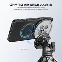 Étui de téléphone portable magnétique NEEWER à motif animal, support d'objectif 17 mm, adaptateur de filtre 67 mm pour Vivo X200 Ultra/X200 Pro PA114/PA115