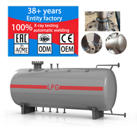 CJSE 5m3 - 200m3 Réservoir de propane liquide Réservoir de gaz GPL pour Zimbabwe 2.5 tonnes réservoir gpl