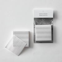 Bloc-notes adhésif personnalisé avec logo, bloc-notes mémo personnalisé, papeterie de bureau, papier épais de haute qualité, étiquette adhésive, bloc-notes de rappel