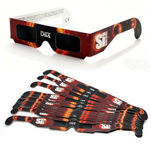 Gafas Solares de Cartón Personalizadas - Patrón Impreso para Grupos Juveniles - Product Image 2