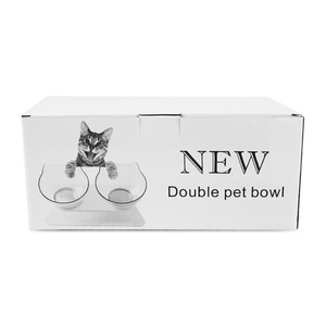 Modern Portable Plastic Dog Cat <strong>Pet</strong> Solid Rounded Bowls Eco-Friendly Elevated Double Travel <strong>Food</strong> Water Feeders Wholesale - Product Image 6