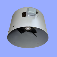Ventilateur de refroidissement électrique à roulement à billes, ventilateur axial à conduit G225A OEM pour applications industrielles, rotor externe VFD à fréquence variable