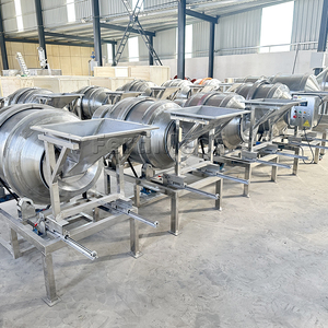 Mélangeur professionnel à tambour en argile Mélangeur à tambour en acier inoxydable à alimentation automatisée - Product Image 6