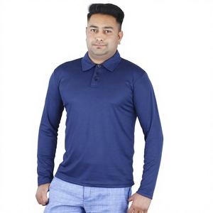 Camisetas de Verano para Hombre, Manga Larga, 100% Algodón, Diseño Personalizado de Primera Calidad con Logotipo Frontal, Secado Rápido y Antiarrugas - Product Image 1