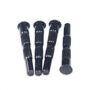 Rivet en fer massif zingué moleté certifié ISO 9001, fixateur industriel, marque Saitong, plage de serrage 200-300, emballé en carton - Product Image 1