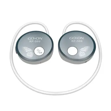 SHENZHEN GO-ON RF-509 Headphone Disko Nirkabel Senyap Sangat Ringan In-Ear untuk Acara Pesta DJ Club Klub Malam Olahraga