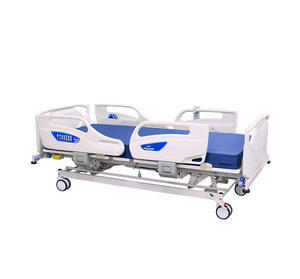 Función de reinicio de un clic de lujo, cama de rehabilitación de sala de UCI, muebles de fisioterapia de Metal para uso hospitalario - Product Image 4