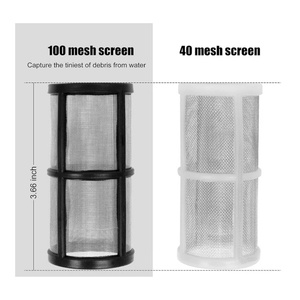 Filtre à sédiments 100/40 mailles pour tuyau d'arrosage, filtre d'entrée pour nettoyeur haute pression, accessoire de filtration pour tuyau de jardin - Product Image 6