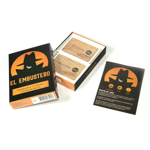เกมกระดานครอบครัว QY Spanish Juego De Mesa Asmodee Guatafac รุ่นปรับแต่งได้พร้อมการ์ดกระดาษ - Product Image 5
