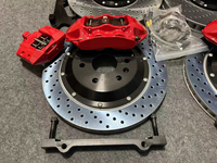 Kit d'étriers de frein BBK à 10 pistons, étriers de frein à disque de 400-420 mm, disques de frein perforés pour Porsche Macan Cayenne Panamera Turbo