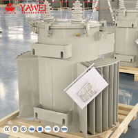 Transformateur de distribution immergé dans l'huile monophasé monté sur poteau YAWEI 10kVA-100kVA Norme ANSI Entrée 10kV/6kV Sortie 480V