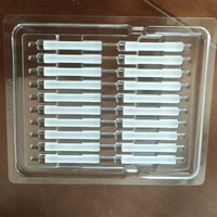 Lentille optique en verre sur mesure, type tige plano-convexe, pour dispositif médical, scope rigide