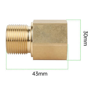 Adattatore Easy Lock per Idropulitrice ad Alta Pressione, Connettore Filettato EasyLock Sostitutivo per Idropulitrice <span class=keywords><strong>Karcher</strong></span> - Product Image 3